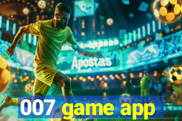 007 game app